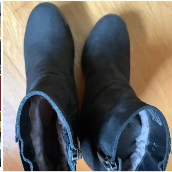 MARIO BERLUCCI GENUINE FULLY LINED SHEARLING SHEEPSKIN LEATHER ITALIAN B… - Picture 6 of 9